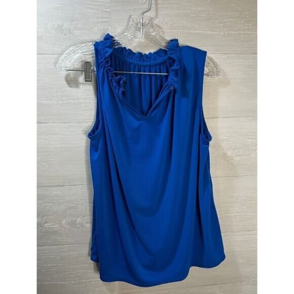 Worthington Sleeveless Mock‎ Neck Top Petite Medium Petite - Picture 3 of 8